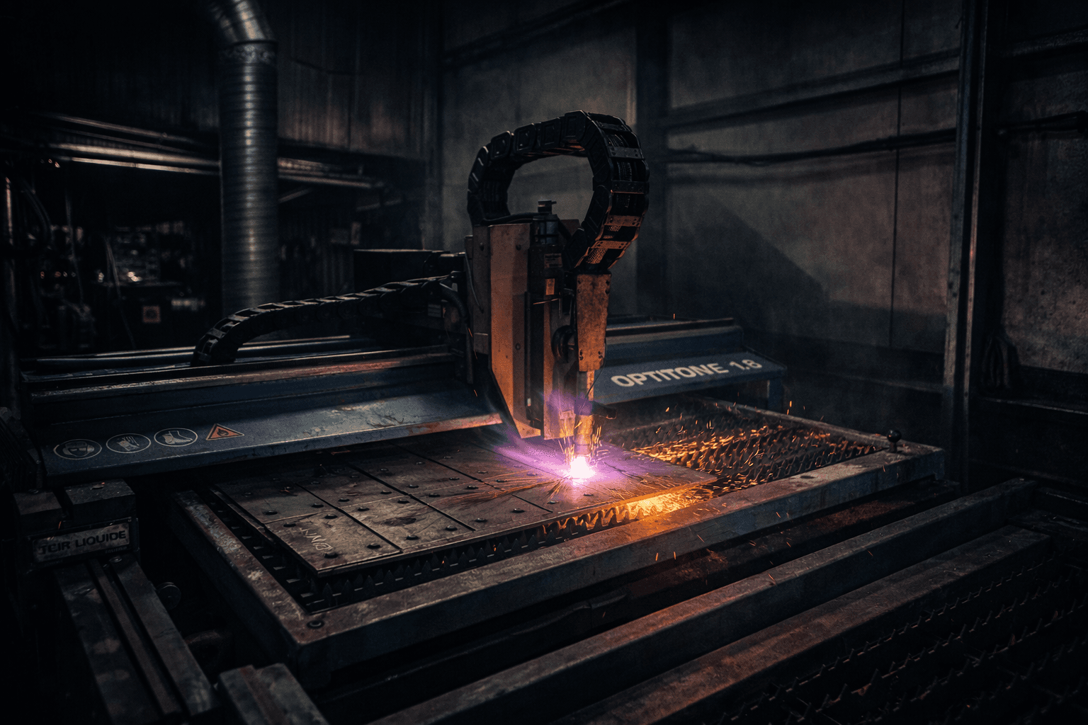 Metal fabrication workshop