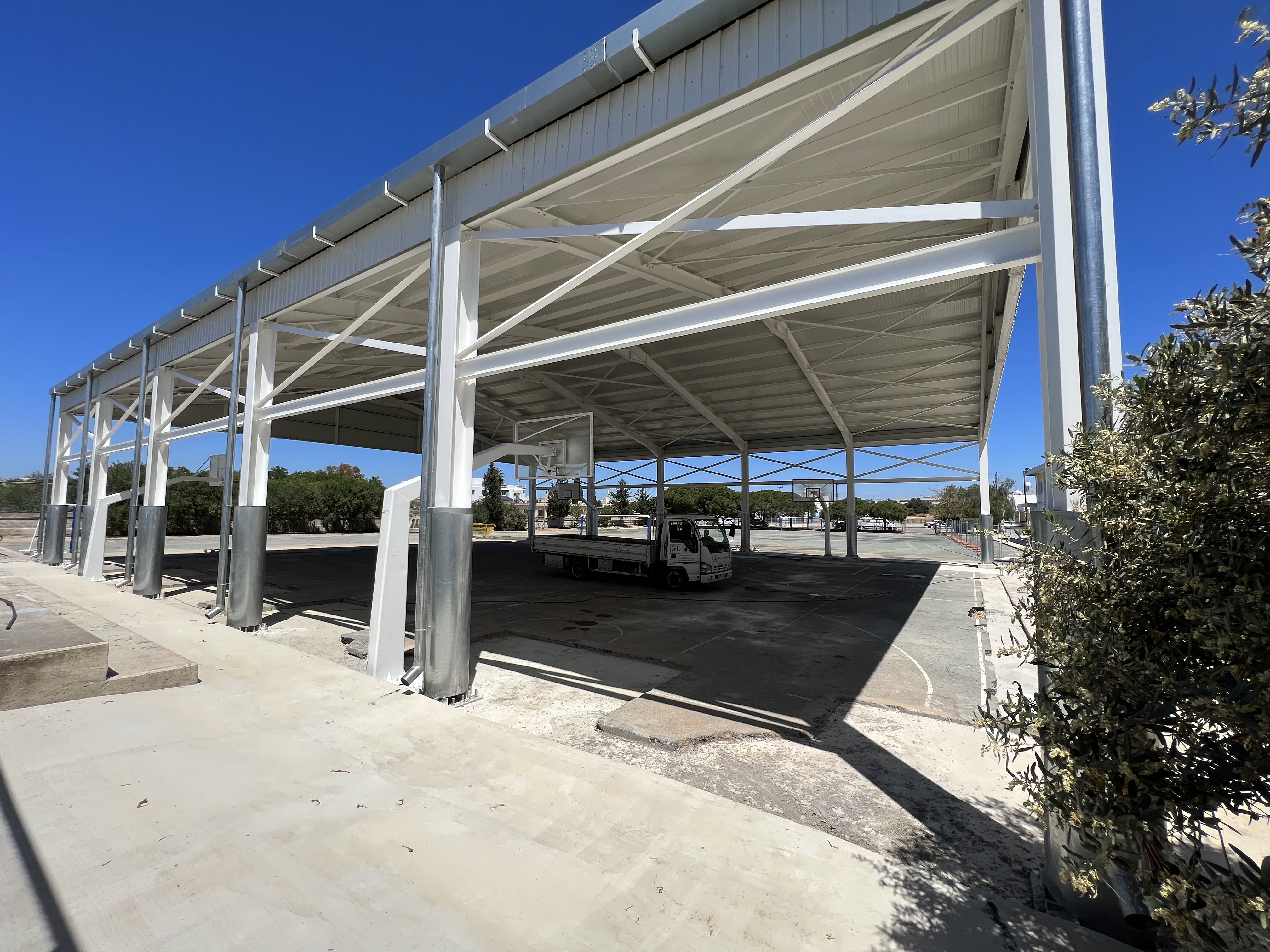 Sports Canopy at the Primary School of Paralimni